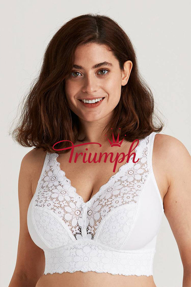 Triumph - 3 kosi (75A-110F) 💝Udoben modrček brez žice-SI