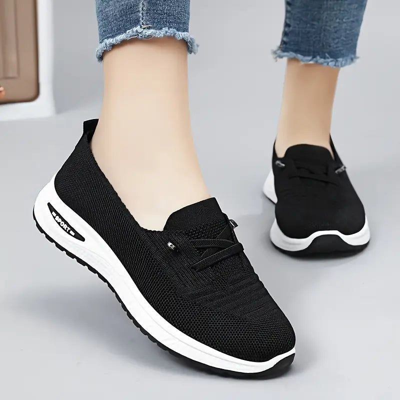 🔥Última venta 50% de descuento - zapatos para caminar cómodos, transpirables, antideslizantes y ortopédicos para mujer-ES