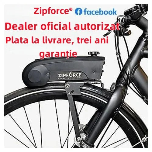 Zipforce Bike Assist Motor – gali būti naudojamas tiek priekiniams, tiek galiniams ratams-LT