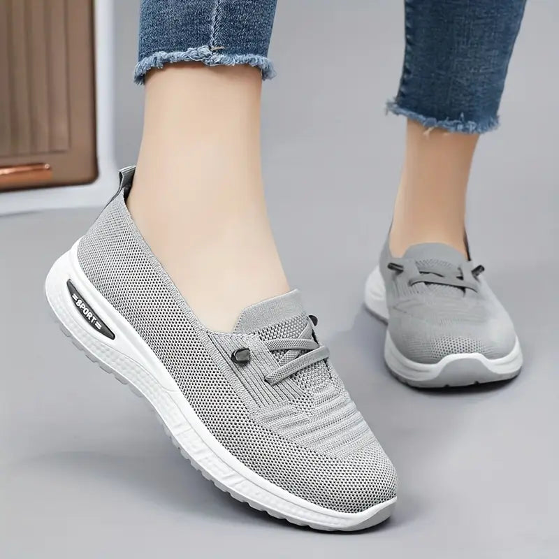 🔥Última venta 50% de descuento - zapatos para caminar cómodos, transpirables, antideslizantes y ortopédicos para mujer-ES
