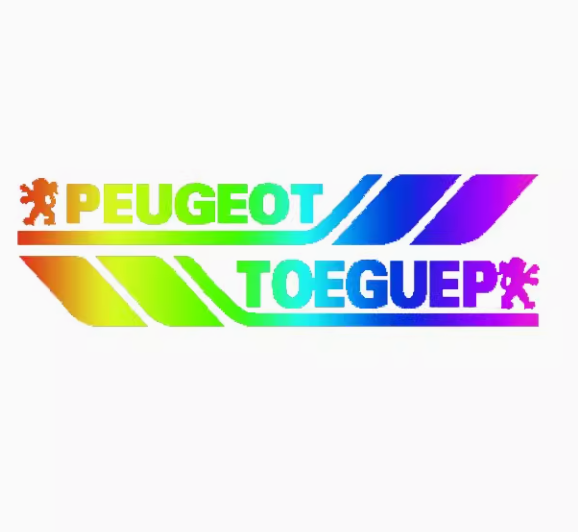 Oferta especial 🔥50% de descuento🔥Pegatinas personalizadas para autos deportivos🎉4 piezas🎉-ES
