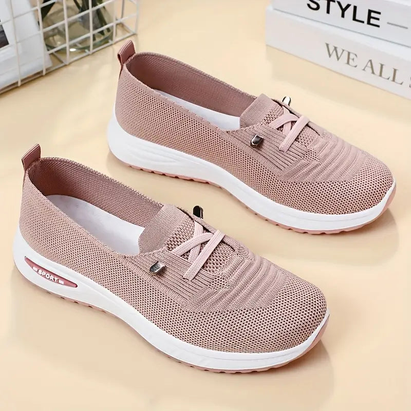 🔥Última venta 50% de descuento - zapatos para caminar cómodos, transpirables, antideslizantes y ortopédicos para mujer-ES