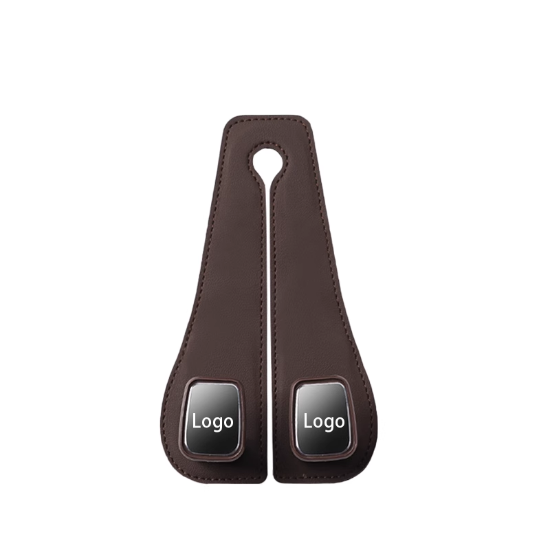 Gancho para asiento de coche LUXHOOK Premium: personalización de logotipo y ahorro de espacio-ES