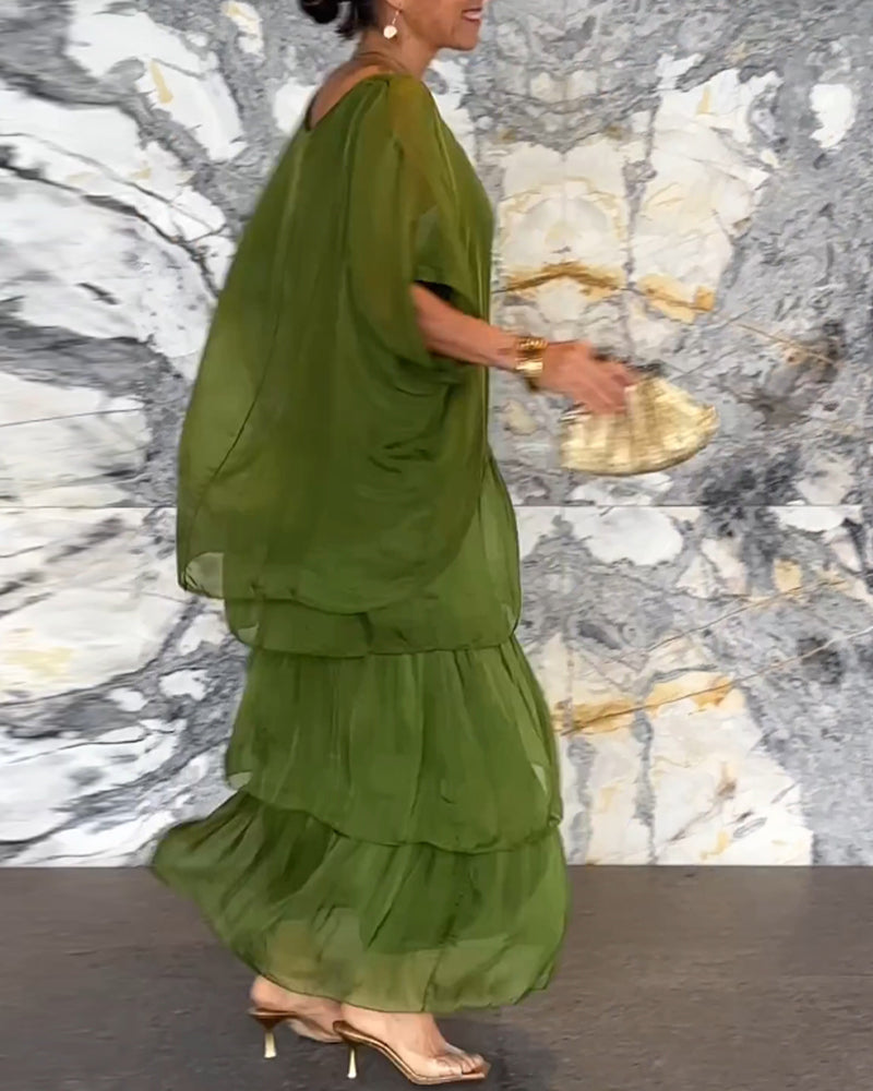💕Mātes dienas karstā izpārdošana-Art stila brīva kleita💕-LV