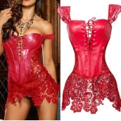 Body de encaje sexy con espalda abierta - Body moldeador de encaje-ES