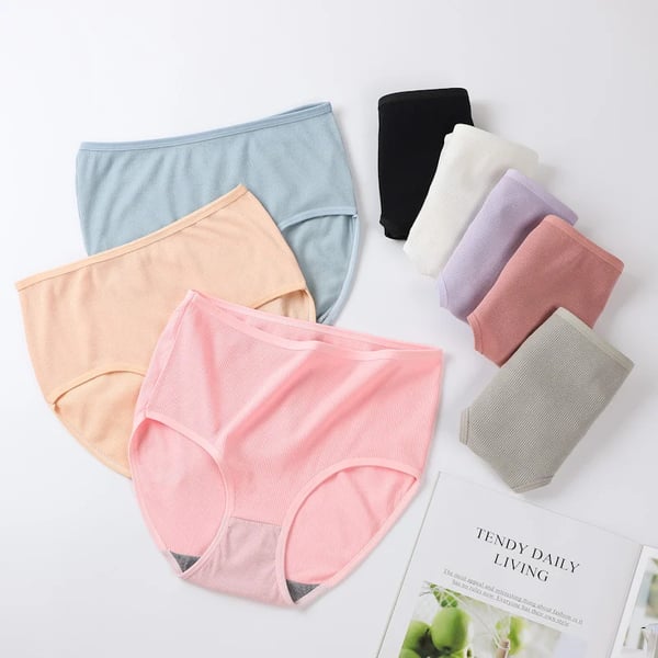 🔥Último día compra 1, llévate 2 gratis🔥- Ropa interior absorbente de cintura alta para mujer✨.-ES