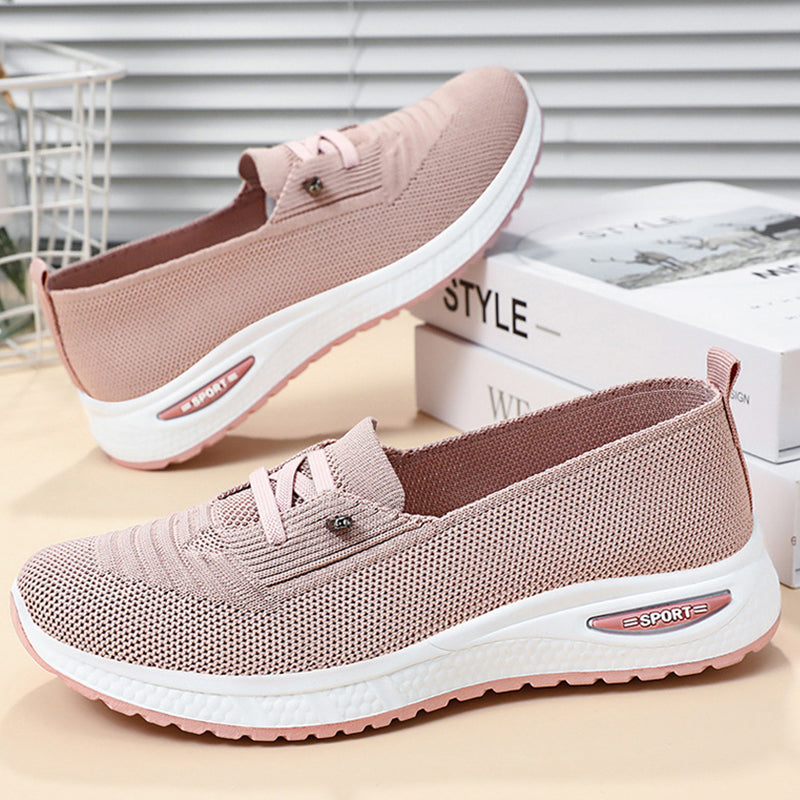 🔥Última venta 50% de descuento - zapatos para caminar cómodos, transpirables, antideslizantes y ortopédicos para mujer-ES