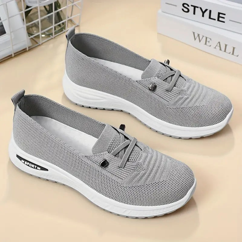 🔥Última venta 50% de descuento - zapatos para caminar cómodos, transpirables, antideslizantes y ortopédicos para mujer-ES