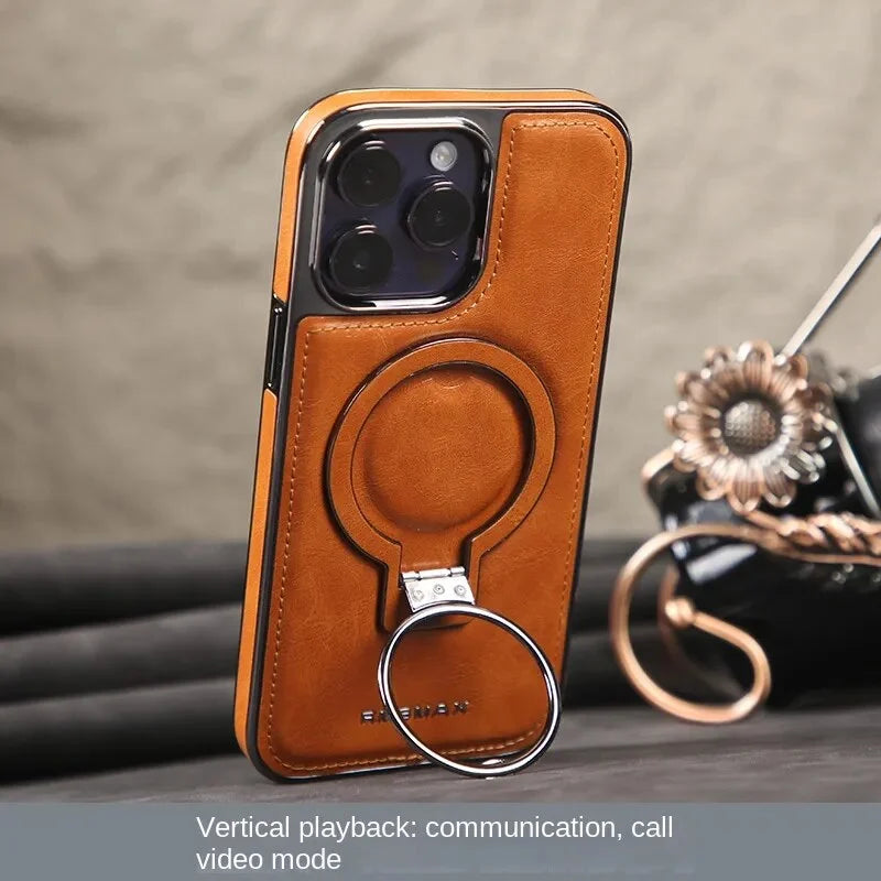✨2025 Nauji produktai📱Prabangus odinis nematomas stovas-LT