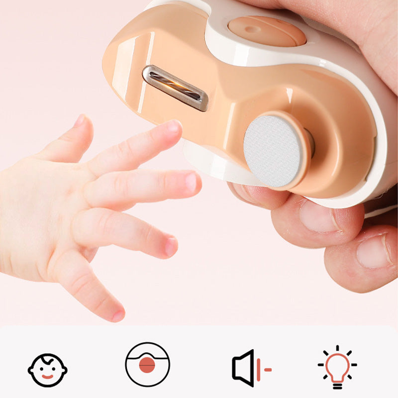 🔥 2-in-1 elektriskā nagu griešanas mašīna ar automātisko pulētāju-LV