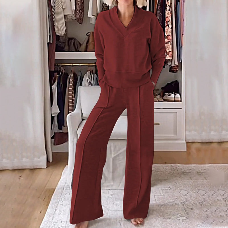 Conjunto diario mujer 💕 (top + pantalón)-ES