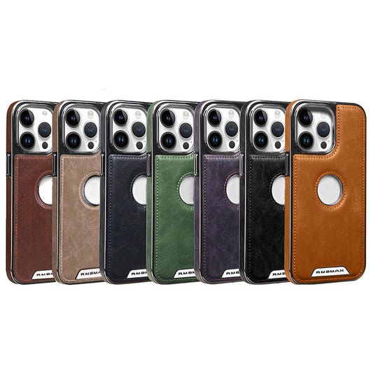 💢Funda para iPhone: cuero de lujo-ES
