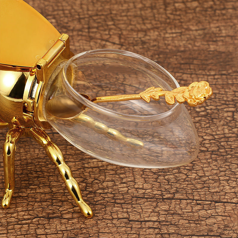 🍯Kreatívna retro nádoba na med v tvare včely-SK