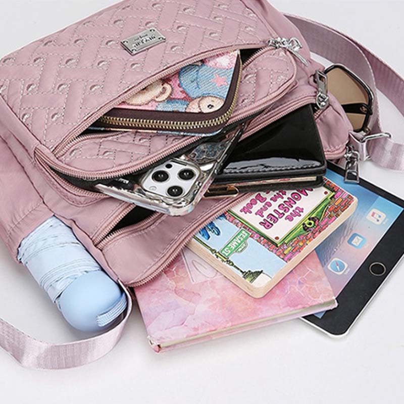 Bolso bandolera ligero e impermeable para mujer-ES