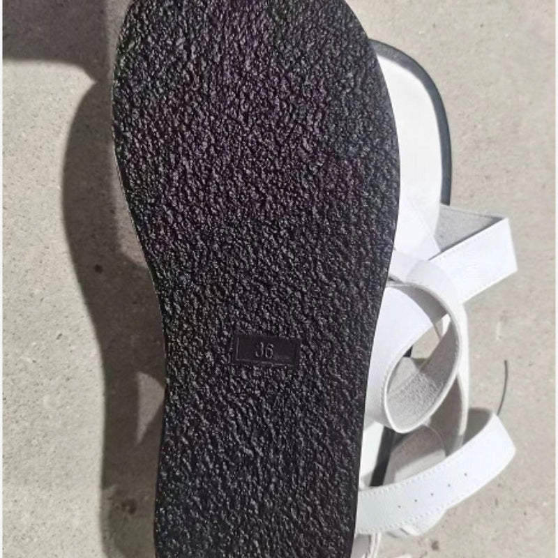 Sandalias de mujer con hebilla ajustable en el tobillo Crossover-ES