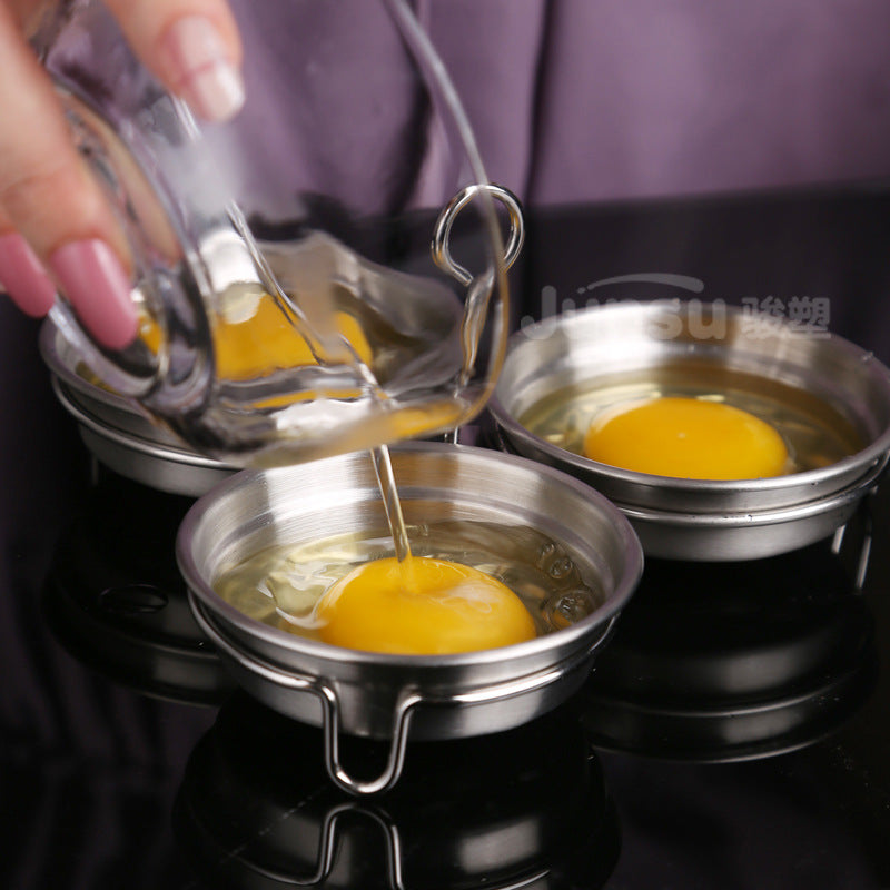 El cocedor de huevos está hecho de acero inoxidable 304.-ES