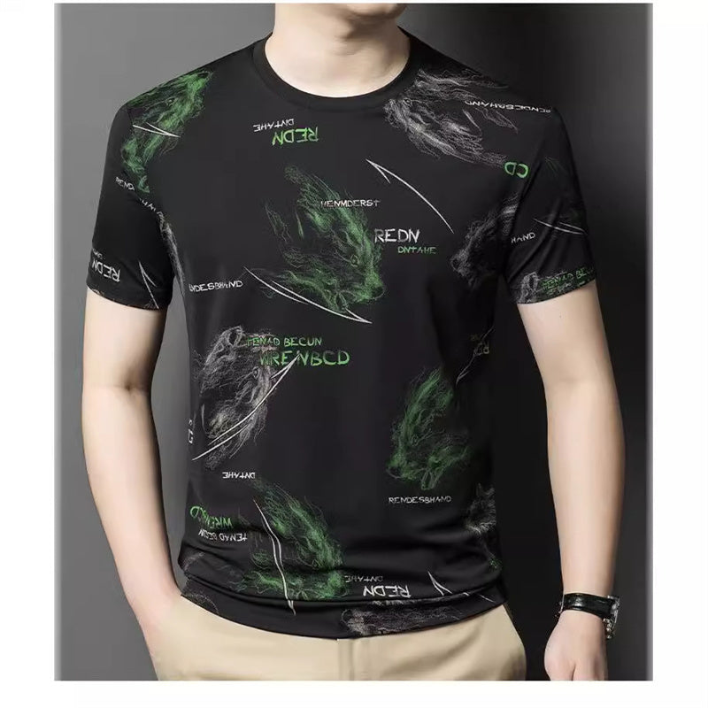 Camiseta casual de moda para hombre-ES