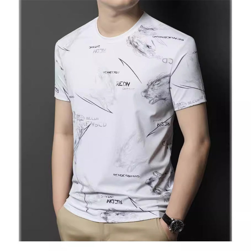Camiseta casual de moda para hombre-ES
