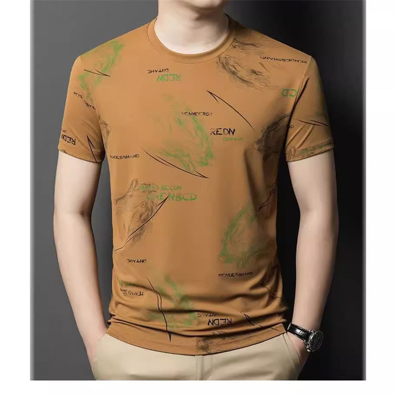 Camiseta casual de moda para hombre-ES
