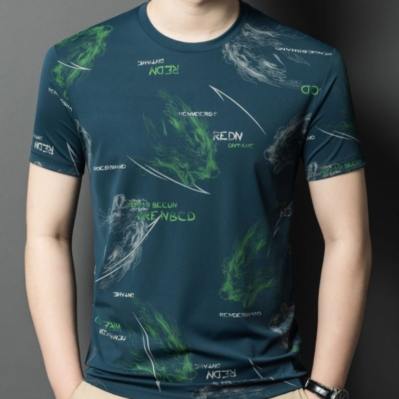 Camiseta casual de moda para hombre-ES