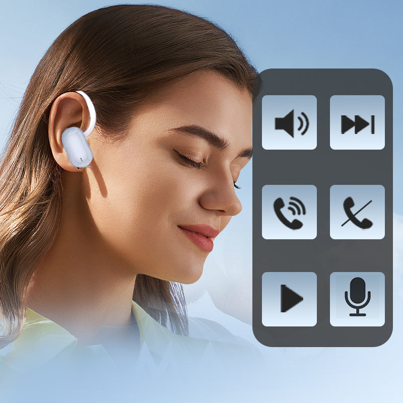 Auriculares deportivos inalámbricos con Bluetooth y cancelación de ruido-ES