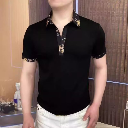 Camisa de manga corta para hombre con estampado-ES