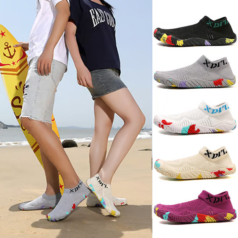 🌊 Unisex Αναπνέουσες, Γρήγορα Στεγνώσιμες Μπότες Υδάτινων Ποδιών-GR
