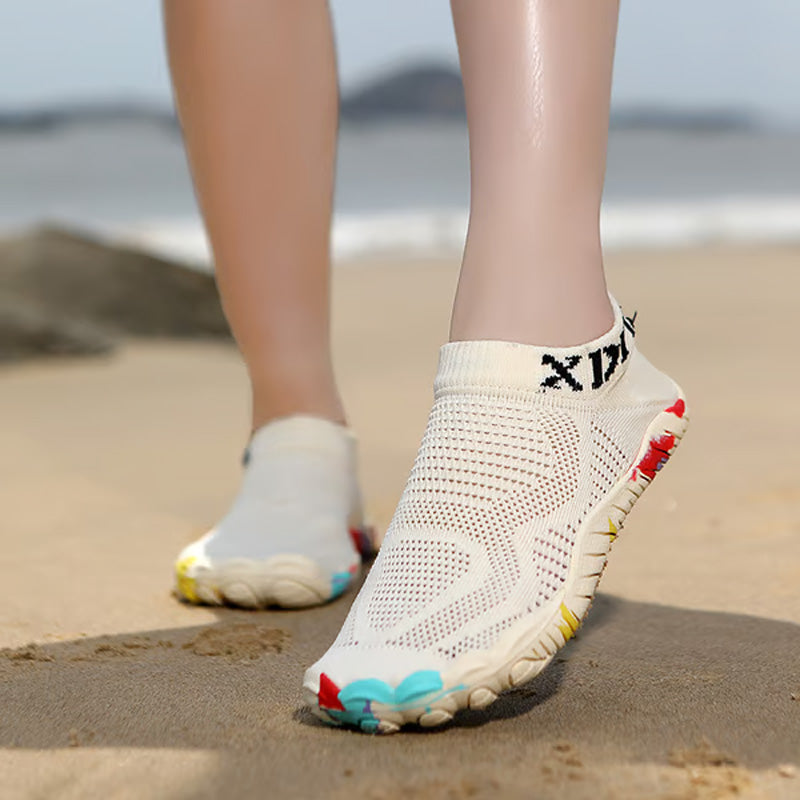 🌊 Unisex Αναπνέουσες, Γρήγορα Στεγνώσιμες Μπότες Υδάτινων Ποδιών-GR